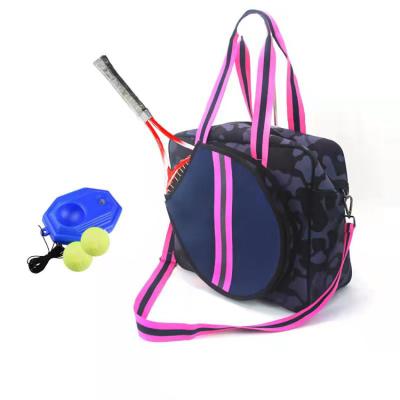 China Travel RTS Neoprene Racket Tennis Bag Neoprene Tote Bag Tennis Racket Bag In Stock for sale