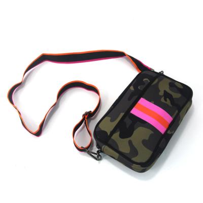 China RTS Neoprene Sling Waterproof Bag Fashion Single Cross - Body Bag For Women Cross - Body Bag for sale