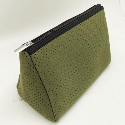 China Wholesale Fashion Eco - Friendly Customized Waterproof Neoprene Cosmetic Bag for sale