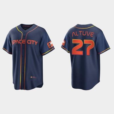 China 2022 Antibacterial New Stitched City Connect Houston Astro Baseball Tank Top Jose Altuve Yordan Alvarez Top Embroidery Jersey for sale