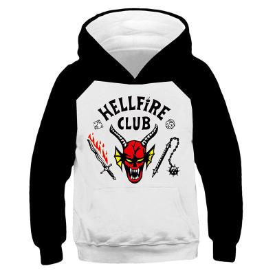 China Hongkai QUICK DRY Wholesale Custom Print Women's Hellfire Club Hoodie for sale