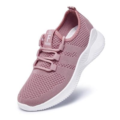 China Custom Shoe Manufacturers Women Lightweight Sneakers Mesh Shoes 2022 Women Fashion Sneakers Wholesale Zapatos Casuales Para Mujer for sale