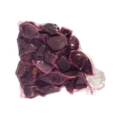 China PRESERVED Fast Food Candy Potato 500gram Purple Vacuum Bag for sale