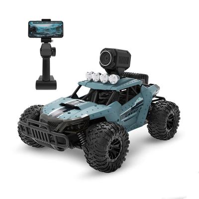 China High-speed remote control off-road military rc car HD camera Bigfoot boys climbing children's toys Map App controlled for sale