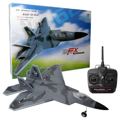 China FX862 Large Size F22 RC Aircraft 2.4G 2Channel RC Airplane Jet Wireless Remote Control Fighter Plane Toy for sale