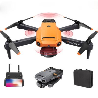 China RC P8 App Controlled 8K Drone With ESC HD Dual Camera 4K 5G Wifi FPV 360 Way Optical Flow Avoidance Foldable Quadcopter Toys for sale