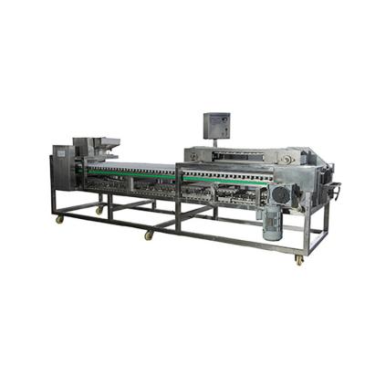 China Good Productivity And High Quality Meat Machine Continuously Skewer Meat Skewer Machine Stainless Steel for sale