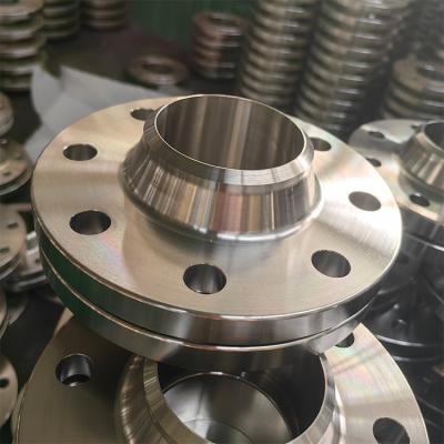 China Industrial ss304 ss316L din 12inch 24inch pipe fitting stainless steel neck welding pipe and flanges plate for sale