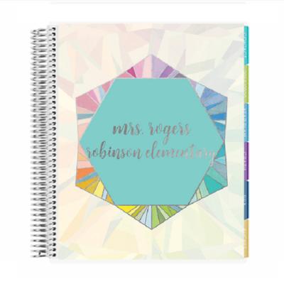 China 2020 Customized Printed Spiral Notebook with Paper Cover for Promotional Gift Agenda for sale