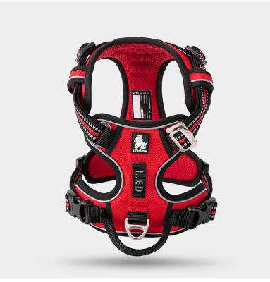 China Custom Beloved OEM/ODM Pet Harness Set No Pull Dog Harness Printed Dog Harness for sale