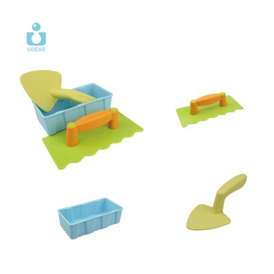 China Funny Customizable Sand Beach Toy UDEAS Mason Set WaterTools Sand Bucket And Shovel Sets Kids Funny Beach Sand Toys for sale