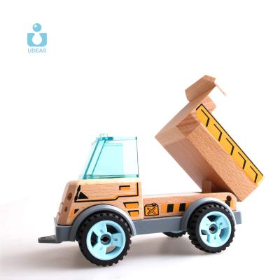 China DIY UDEAS Montessori Practice Toys Vehicle-Trick Truck DIY Varoom-Transformable Toys for sale