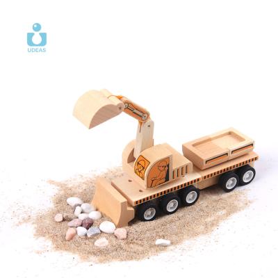 China DIY Practice UDEAS Montessori Toys Varoom- Click Car-Excavator DIY Toys for sale