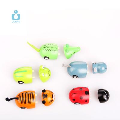 China DIY UDEAS Montessori Practice Toys Varoom- Interchangeable Pull Out Animal-Ladybug DIY Toys for sale