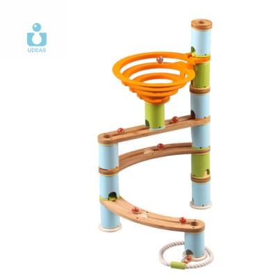 China STEM toy for children UDEAS 48 pieces of marble mega run wall piano set large particle block marble creative run for sale