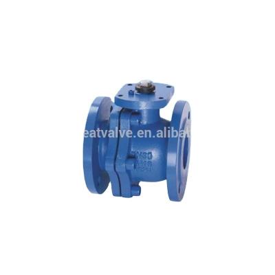 China General DIN F4, F5 Cast Iron Ball Valve, Full Port for sale