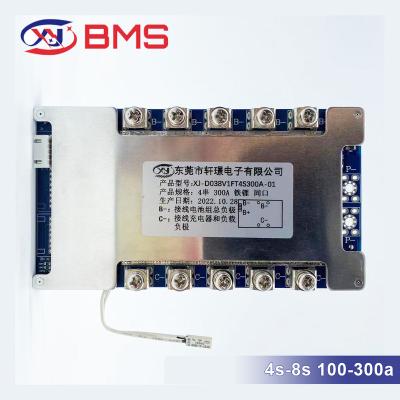 China Custom bms FR1-4 4S-16S 100A board lithium ion battery 18650 and multi-attribute LiFePO4 BMS bms 4s for sale