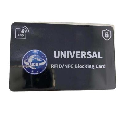 China Waterproof/Waterproof Best Selling High Quality RFID Blocking Card Blocker Custom Made RFID Blocking Cards To Protect Cards From RFID for sale