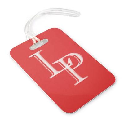 China Sustainable PVC Luggage Tag Or Customized For Airplane Travel Custom Design Printing Garment Tags Credit Card Standard Size 85.5*54mm for sale