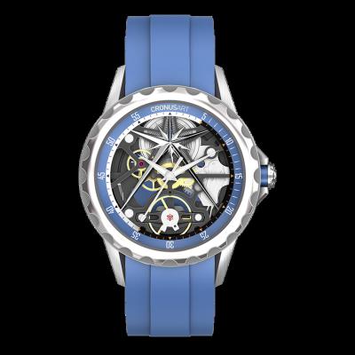 China CRONUSART Tourbillon 316L Chronograph Double Sided Sapphire Watch High Class Wristwatch Stainless Steel Case for sale