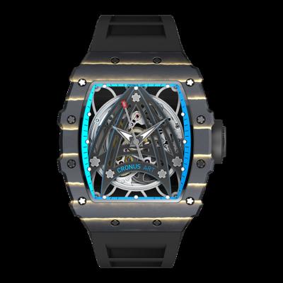 China Chronograph NTPT Carbon Fiber Watch Case Water Resistant Sapphire 50mm Richard Wristwatch With Case Men Designer Mechanical Watches for sale