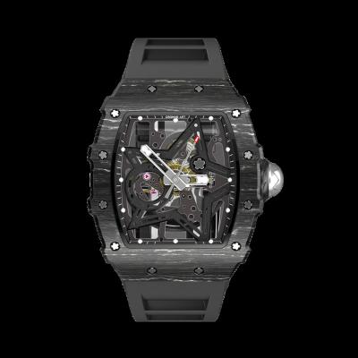 China Luxury Chronograph Star Pentagon Knight Element NTPT Carbon Case Men Watch Sapphire Mirror Mechanical Watch Waterproof for sale