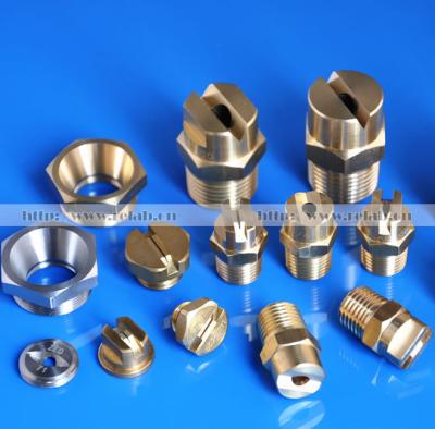 China Factory Direct-Sales Variable Vee Spray Flat Fan Nozzle Brass Flow Controls for sale