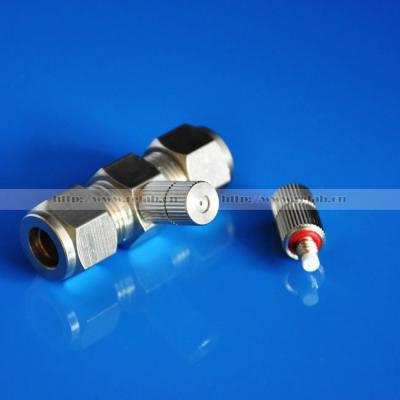 China Copper 316 Stainless Steel Water Mist Nozzle Connector High Pressure Recess Fittings for sale