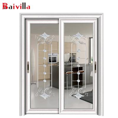 China Sliding Aluminum Kitchen Sliding Doors System Price From Nepal for sale