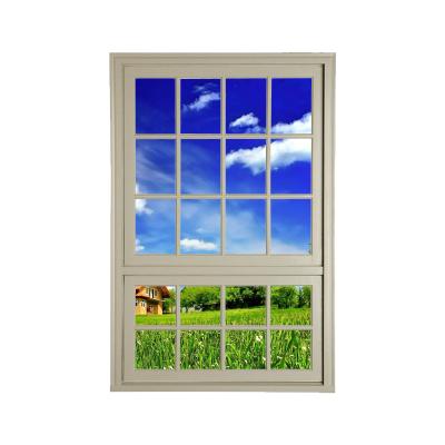 China Sliding Aluminum Vertical Sliding Windows with Spiral Hung Windows for sale