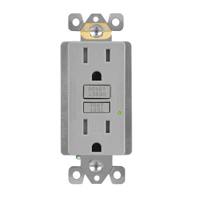 China GT 15a 125v Gfci Heavy Duty Self Test Self Test Tamper Outlet Receptacle Receptacle For American US Market for sale