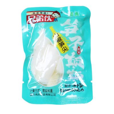 China flavor halal sansho Chongqing brother strip snack bamboo shoots cooked crunchy bamboo shoots mountain pepper for sale