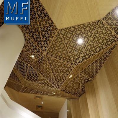 China Interior Decoration Artistic Hardware Ceilings Aluminum Ceiling Tiles Metal Ceiling for sale