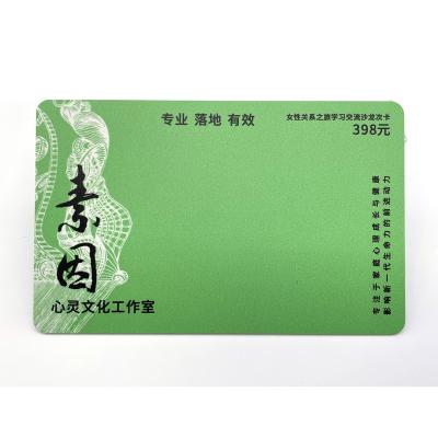 China Membership Lounge / Supermarket / Mall Membership Card Making Card Plastic PVC New Embossed Design Printing / Intaglio Business Card for sale