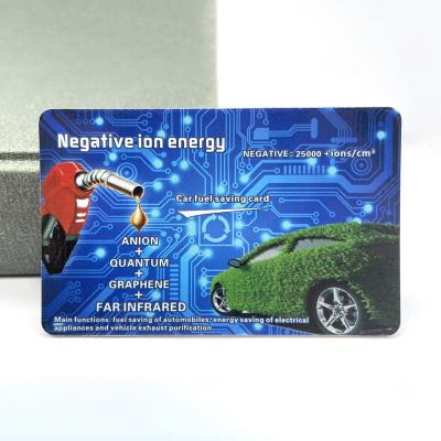 China Supermarket/Mall member/negative ion 20000 quantum energy card terahertz energy saving card bio nano energy saving card for sale