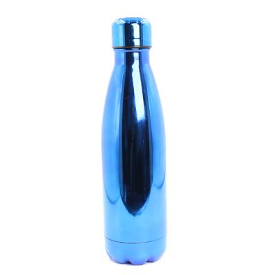 China Sustainable Sports Travel Bottle Vacuum Thermos Cola Shape Water Flask Double Wall Insulated Stainless Steel Tumbler With Custom Logo for sale