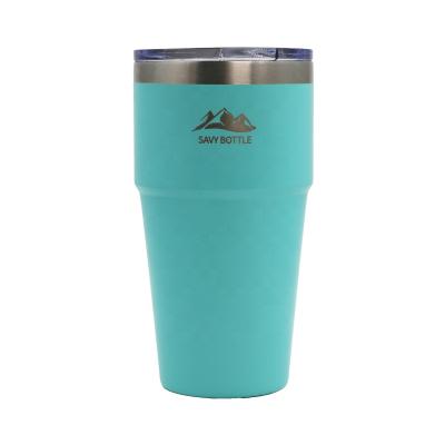 China Amazon Sustainable Hot Sale Stainless Steel Tumbler , 30oz Travel Tumbler Double Wall Insulated Coffee Mug for sale