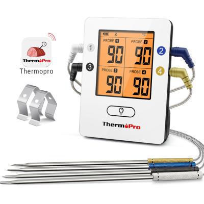 China Oven Thermometers ThermoPro TP25 Digital Wireless Meat Thermometer with 4 Color Coated Probes for sale