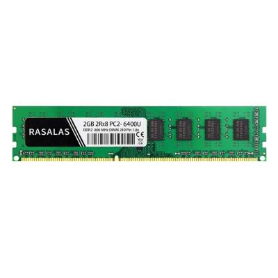 China Cheapest Cost Wholesale Price 2GB DDR2 800 MHz PC2-6400 240 PIN Desktop Memory Ram for sale