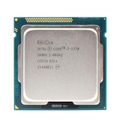 China Intel Core i7 3770 Quad-Core 3.4GHz LGA CPU Desktop 1155 Processor for sale