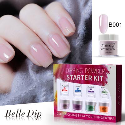 China Chinese supplier Factory direct sale gel polish dip liquid dip nail starter kit acrylic dipping powder set for sale