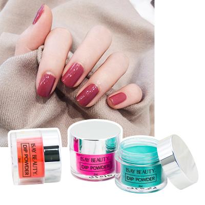 China No need UV lamp glitter acrylic dipping fast drying dip powder bulk selling nails for sale