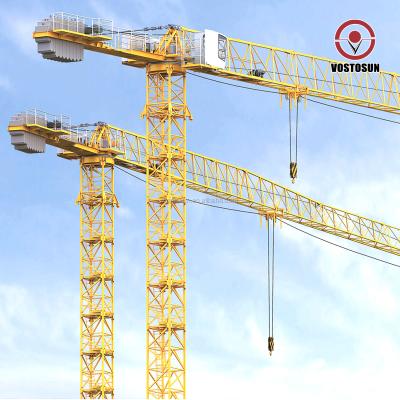 China High Quality Tower Crane New 10t XGT6515-10 Tower Crane Self Erecting For Sale for sale