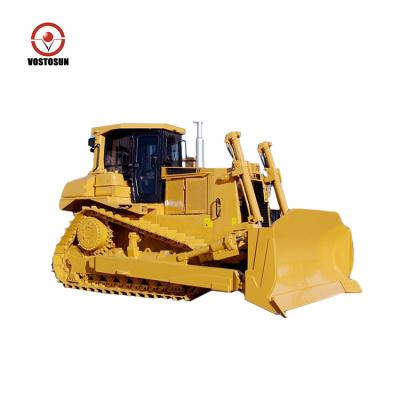 China New VOSTOSUN construction material stores hydraulically crawler shanghai mini bulldozer price wheel bulldozer for sale