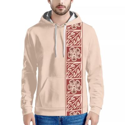 China Breathable Polynesian Coat Of Arms Mens Fashion Sweater Casual Plain Hoodies Oversized Customized Boy's Hoodies for sale