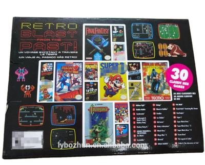 China 30 Games 32 Bit HD ABS Plastic Retro Mini Video Game Console Built-in Classic Console Games for sale