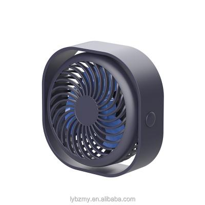 China Outdoor Fashion Design New Circular Table Fan Usb Rechargeable Portable Fan for sale