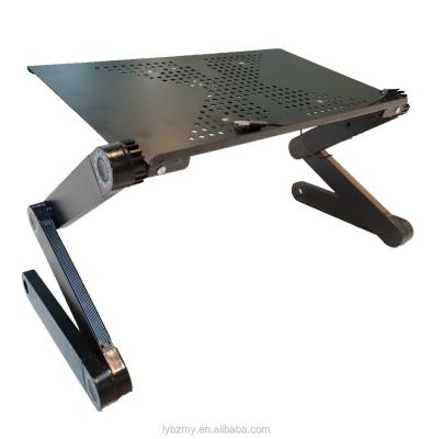 China (Size)Wholesale Adjustable Portable Vertical Folding Stand Aired Adjustable Foldable Multifunctional Laptop Desk for sale