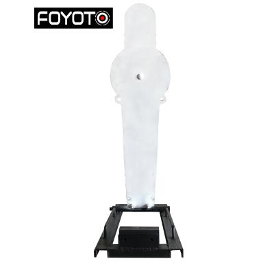 China Cheap Real 9mm FOYOTO Real 9mm Down Shot Targets Height 850mm Gun Pistol Live Steel Shell Shooting Targets AR500/NM500 Targets Manufacturer for sale