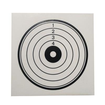 China Hunting Different Rifle Size Paper Pellet Shooting Target 14*14cm for sale